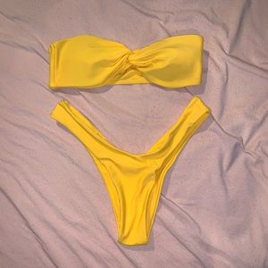 Yellow Bikini Set